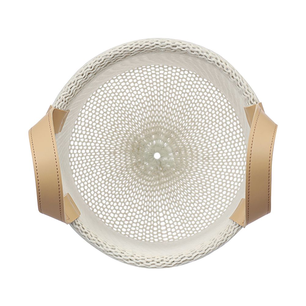 Корзина для хранения Sustainable collection, Ø22х23 см, молочная