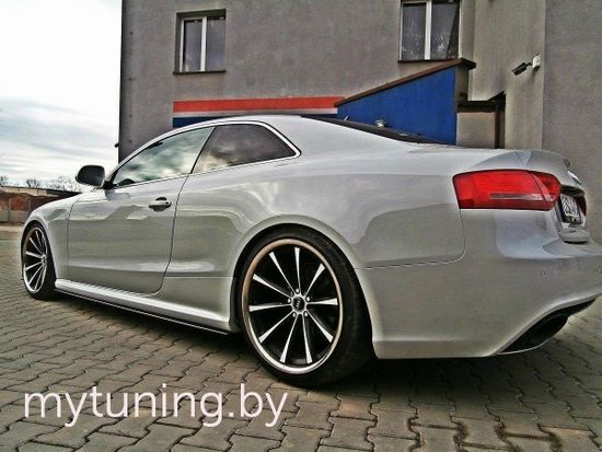 Сплиттеры накладок на пороги V.4 для AUDI RS5 B8 (10-15)