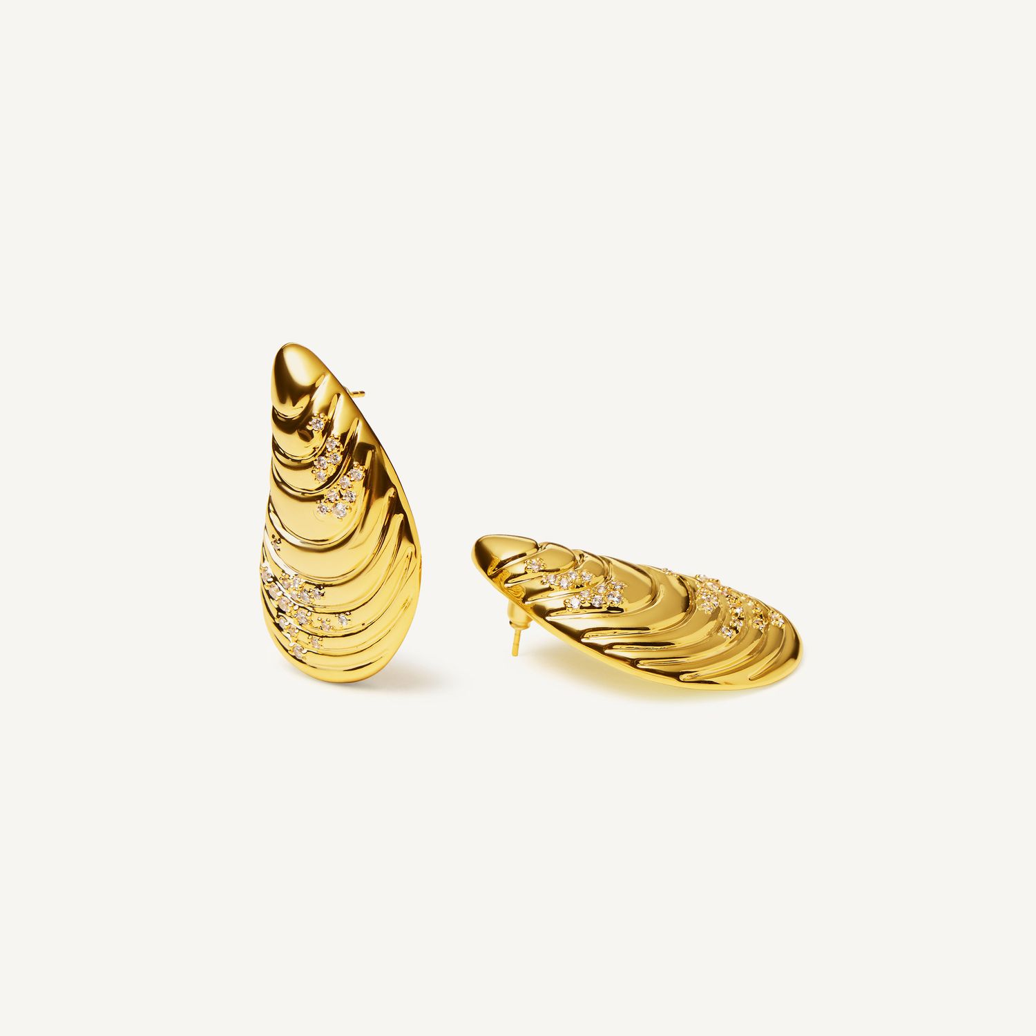 Серьги Mermaid Earrings - Gold