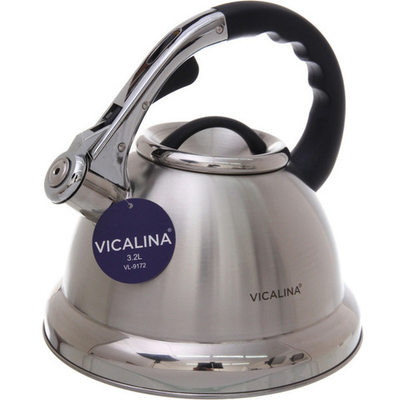 Чайник из нержавеющей стали 3,2л «Vicalina» глянцевый VL-9172