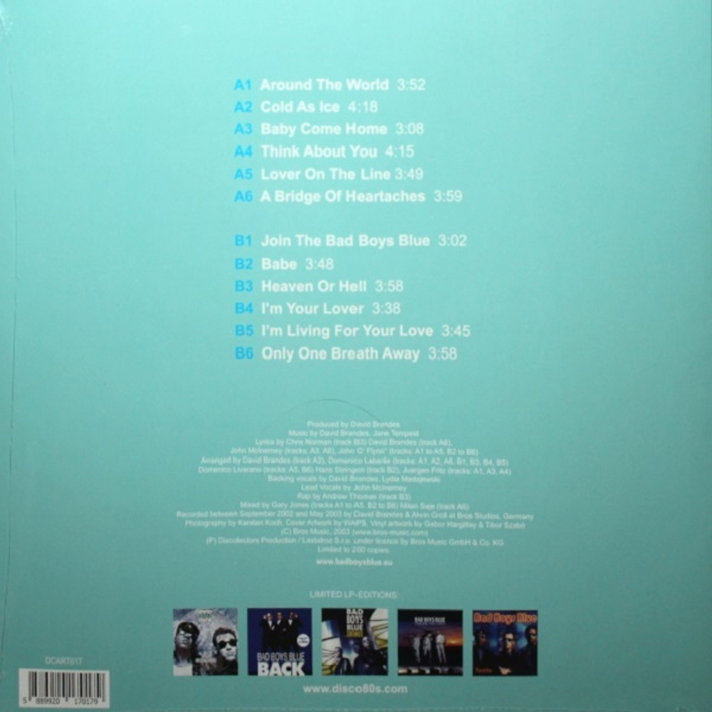 Bad Boys Blue / Around The World (Limited Edition)(LP)