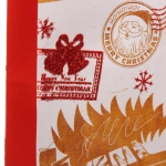 Пакет под бутылку «Новогодняя посылка» 36*12,5*8,5 см