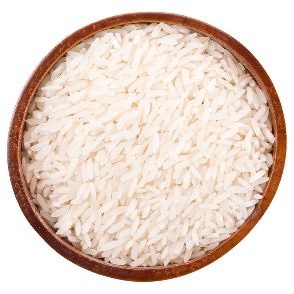Крупа рисовая: белый длиннозерный рис, 900 гр, Зуршам