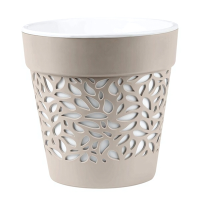 Кашпо "Блоссом" (1,5л) Цв. Пралине