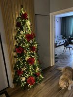 Ель половинка "Эльза" пристенная-угловая (пвх) от 1,5 м до 2,1 м