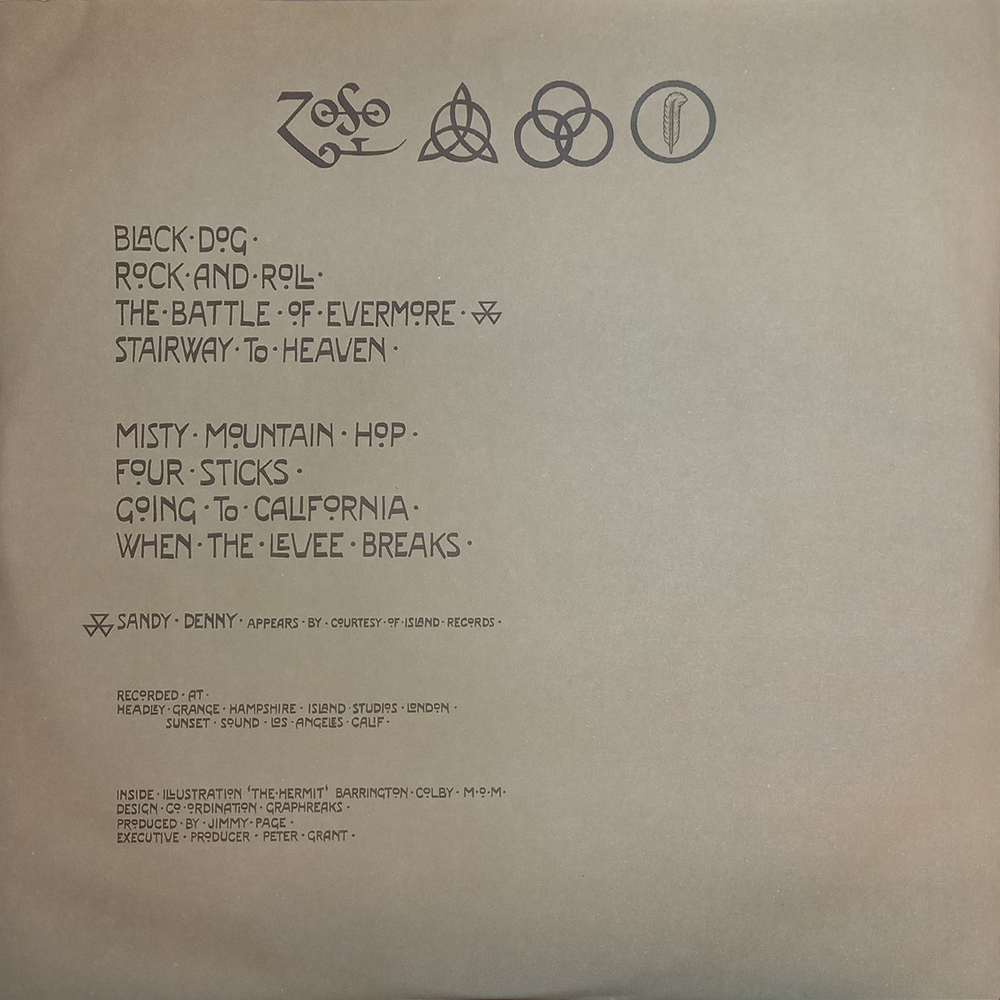 Led Zeppelin / Led Zeppelin IV (Untitled) (LP)