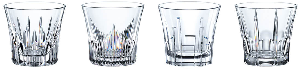 CLASSIX - Набор стаканов 4 шт. для виски низких 314 мл стекло (set 4 pcs)