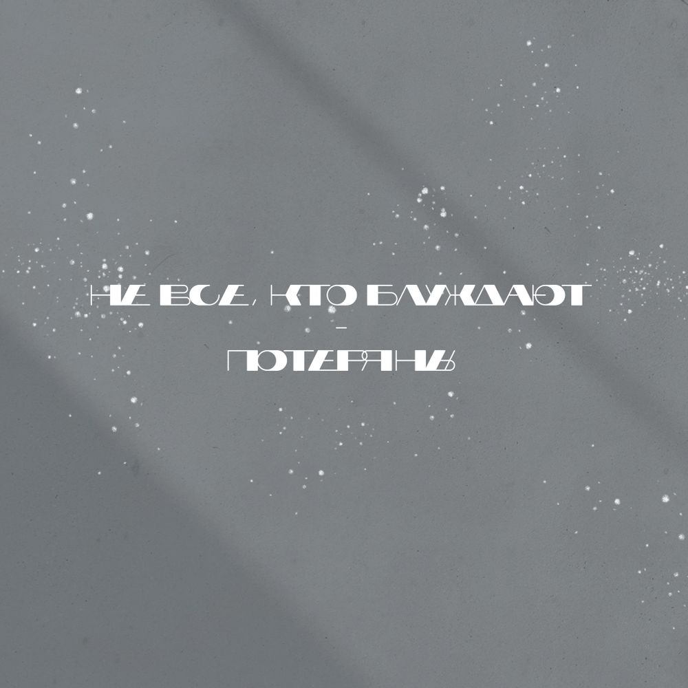 Худи | не все, кто блуждают - потеряны