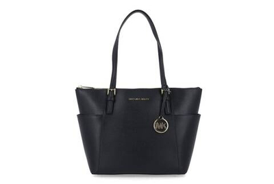 кожаная сумка-шопер jet set item Michael Kors - черный(30F2GTTT8L)