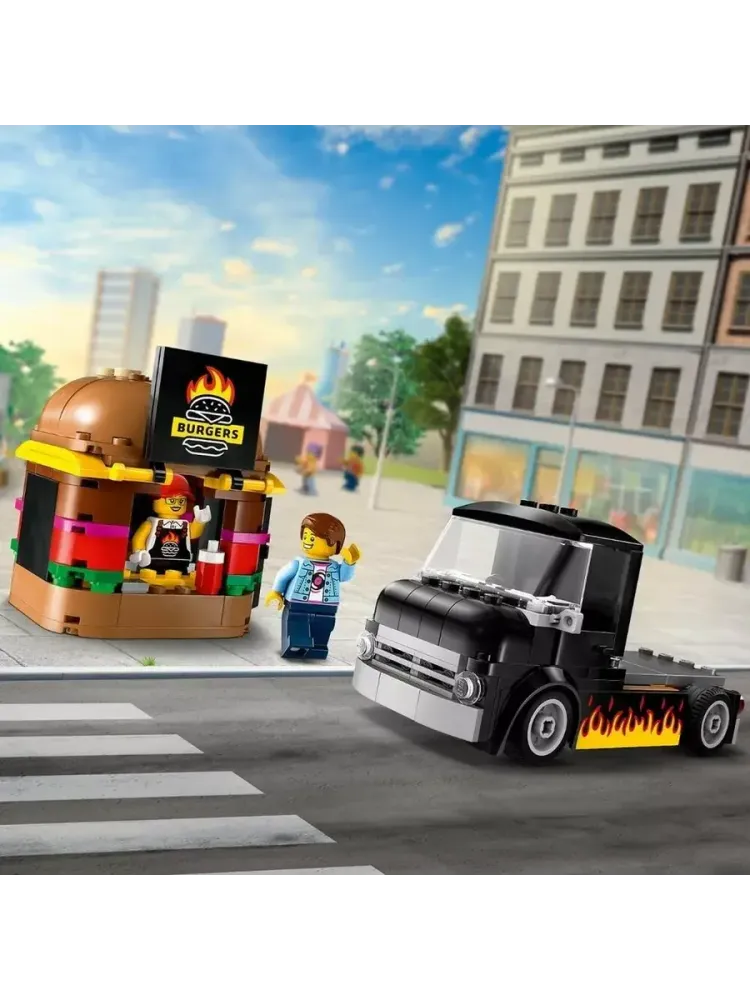 Конструктор City 60404 Бургерная на колесах Burger Truck