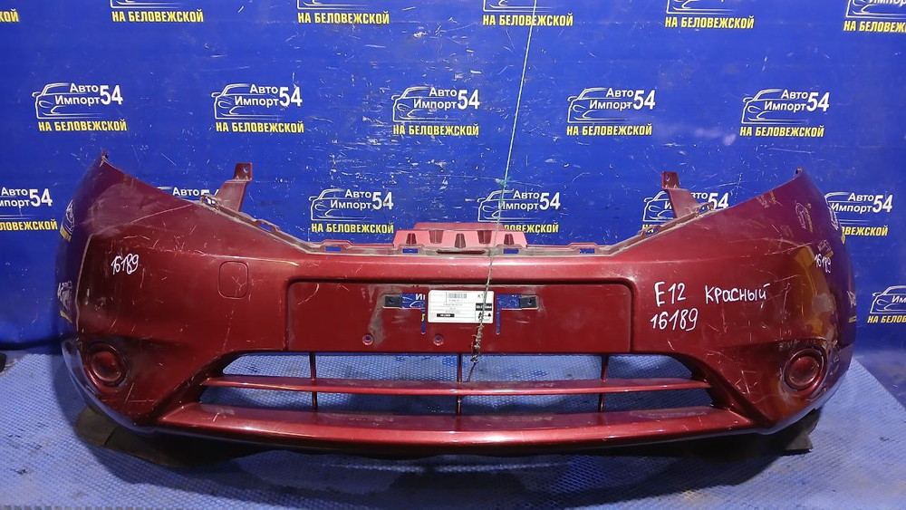 Бампер передний NISSAN NOTE 2012-2016