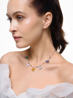 Колье "Ball soul multicolor" Silver