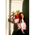 Ваза для цветов bow, 20 см