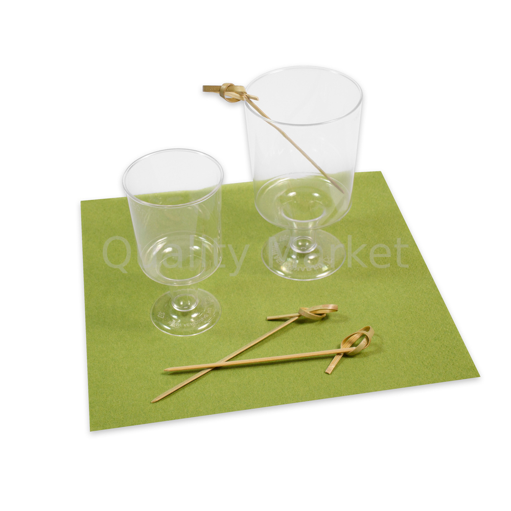 Рюмка пластиковая 100 мл прозрачная "Кристалл" ПС