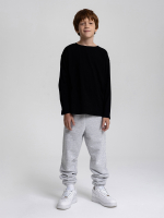 Лонгслив оверсайз Mjölk Black