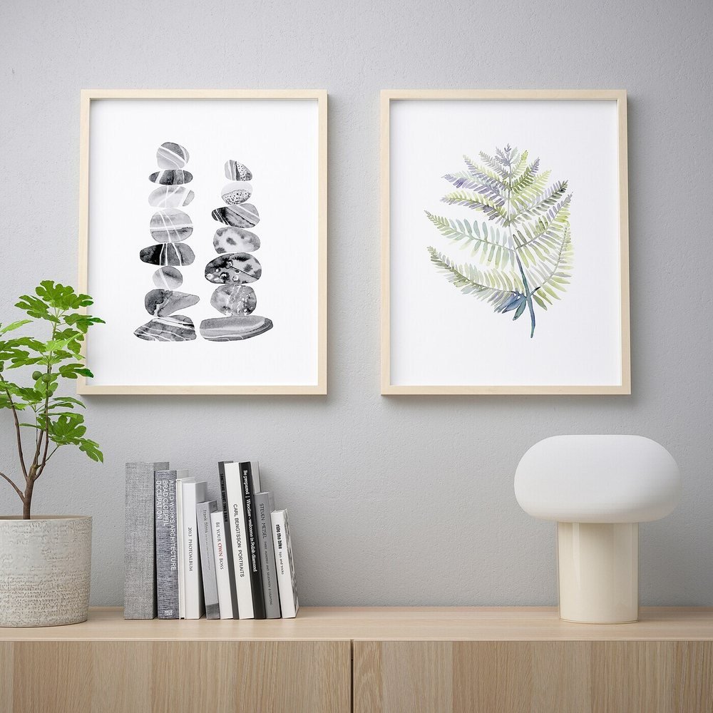 IKEA BILD  (ИКЕА БИЛД)  -  Плакат, Изучение природы 2, 40x50 см
