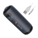 Черный вибромастурбатор Back To The Future (Цвет: черный)