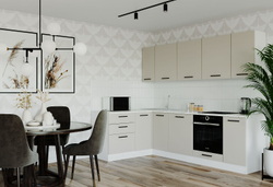 Кухонный гарнитур угловой Шампань 2600х1600 (38мм)