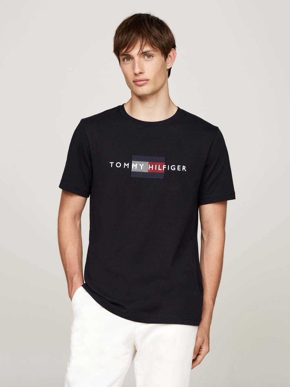 Футболка Tommy Hilfiger - темно-синий(MW0MW36455)