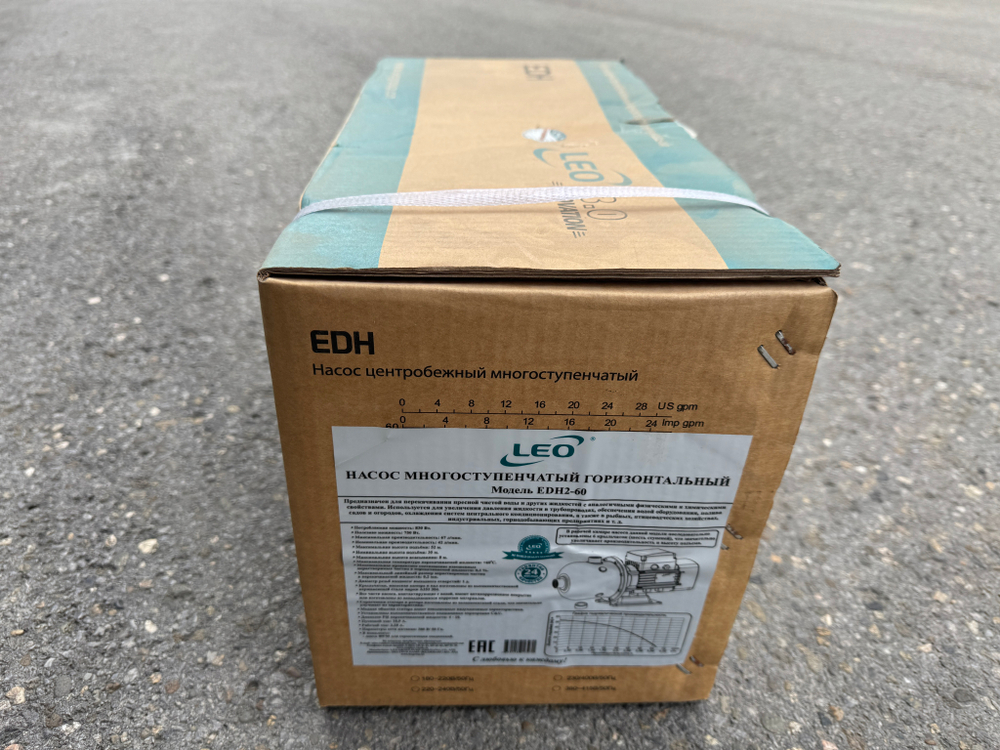 Насос "LEO" модель EDH2-60 (380 В)
