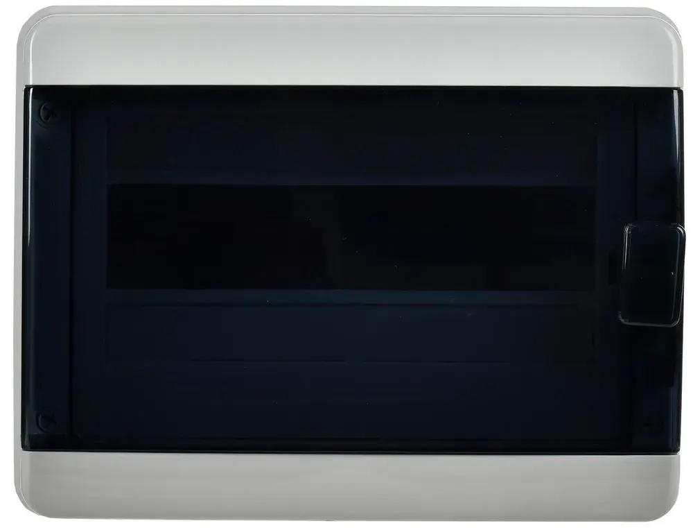 Корпус пластиковый КМПн-12 IP65 черная прозрачная дверь TEKFOR IEK