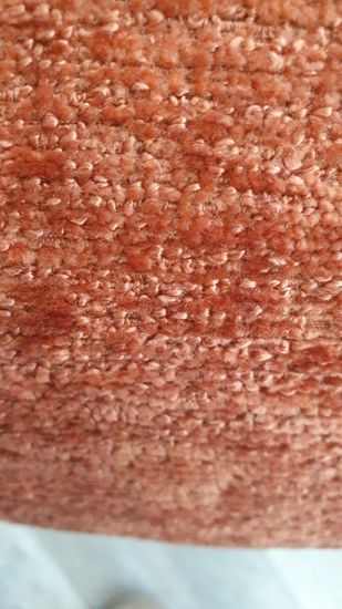 Стул KAROL 180 град. поворот. 3018-09 терракотовый, шенилл/ черный каркас