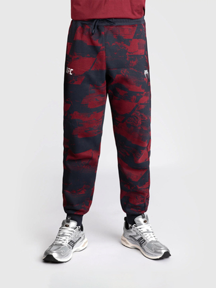 Брюки спортивные Venum UFC Zenith Fight Week Navy Blue/Burgundy/Silver