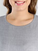 Блузка Женский каприз-3 Виотекс СЕРЫЙ (Акция)