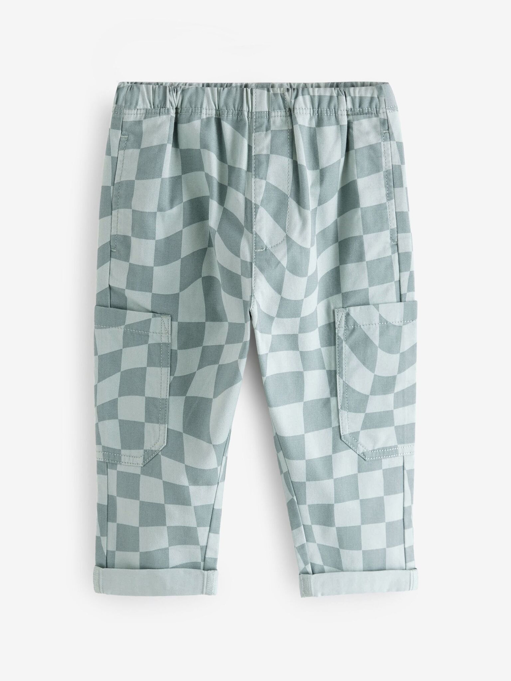 Брюки для мальчика Next B42-913, Голубой, Серый