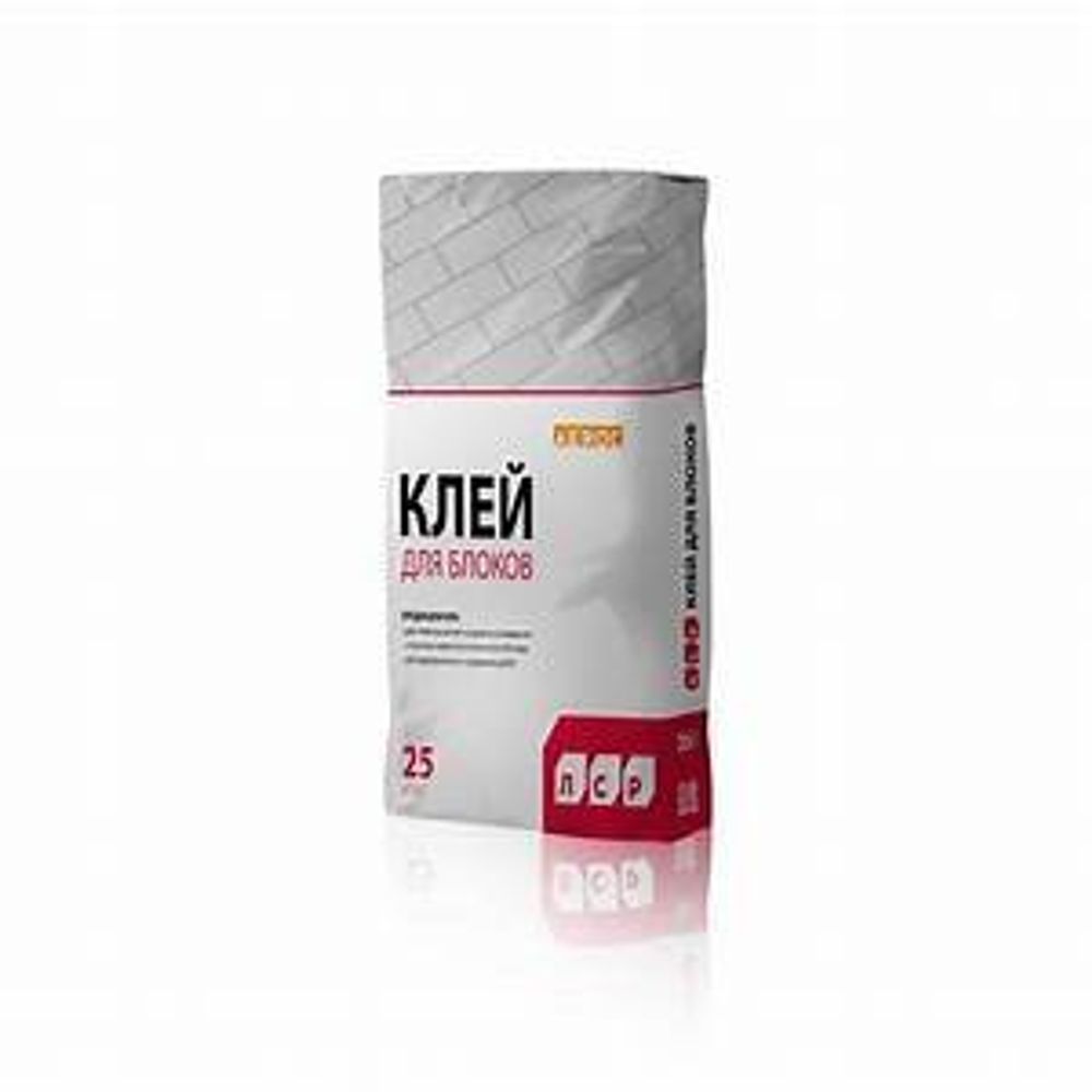 Клей для газобетона ЛСР 25кг