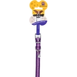 Ошейник нейлоновый «Калипсо» 1,5*38см с колокольчиком, цвет фиолетовый Ultramarine