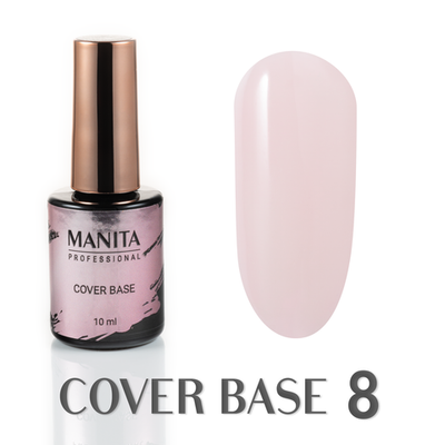 Manita Professional База камуфлирующая Cover Base №08, 10мл