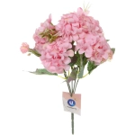 Искусственные цветы «Летнее вдохновение» Гортензия 30см цвет розовый