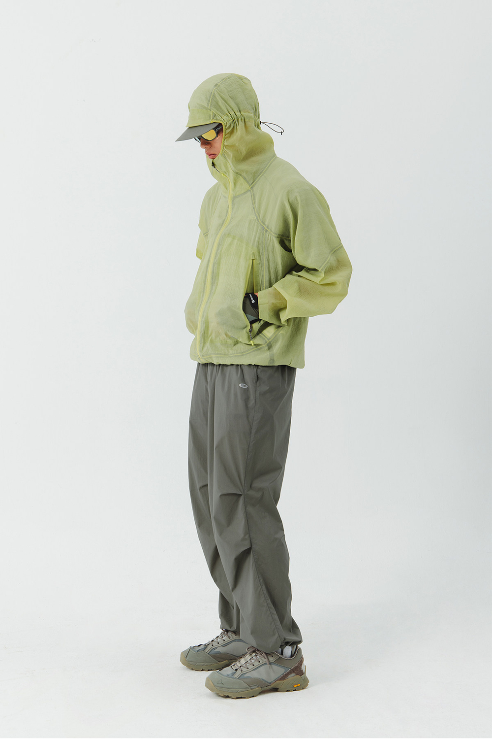 Брюки Nothomme Blue Spring/Summer Ultra-Light Ultra-Thin Antibacterial Casual Pants Outdoor Lightweight Parachute