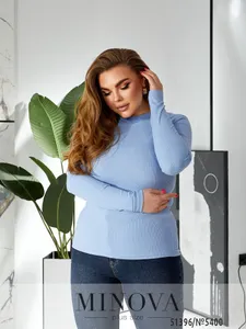 Водолазка 5400-голубой Minova