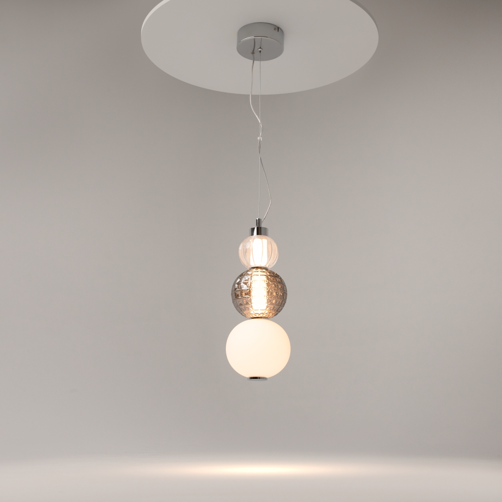 Подвесной светодиодный светильник Maytoni Collar P069PL-L16CH3K