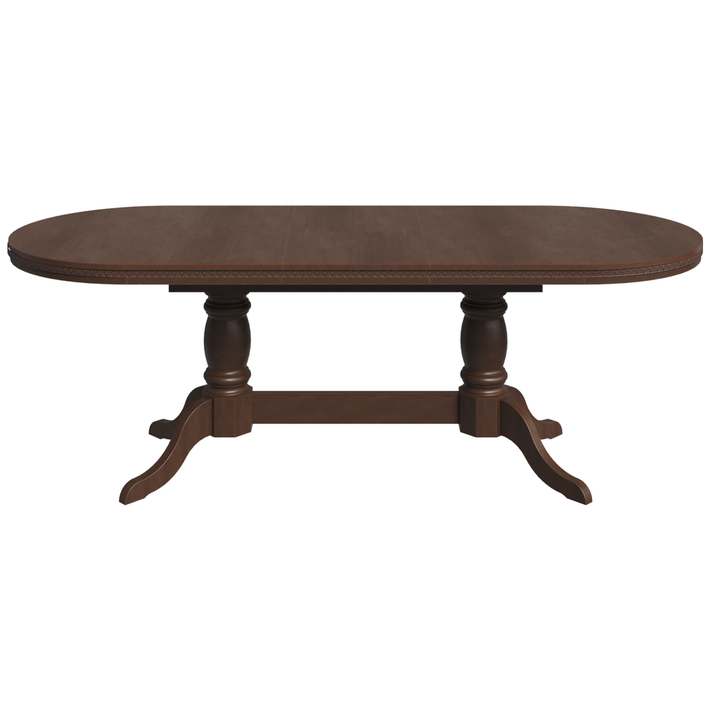 Стол классический деревянный DIVIO, цвет орех темный