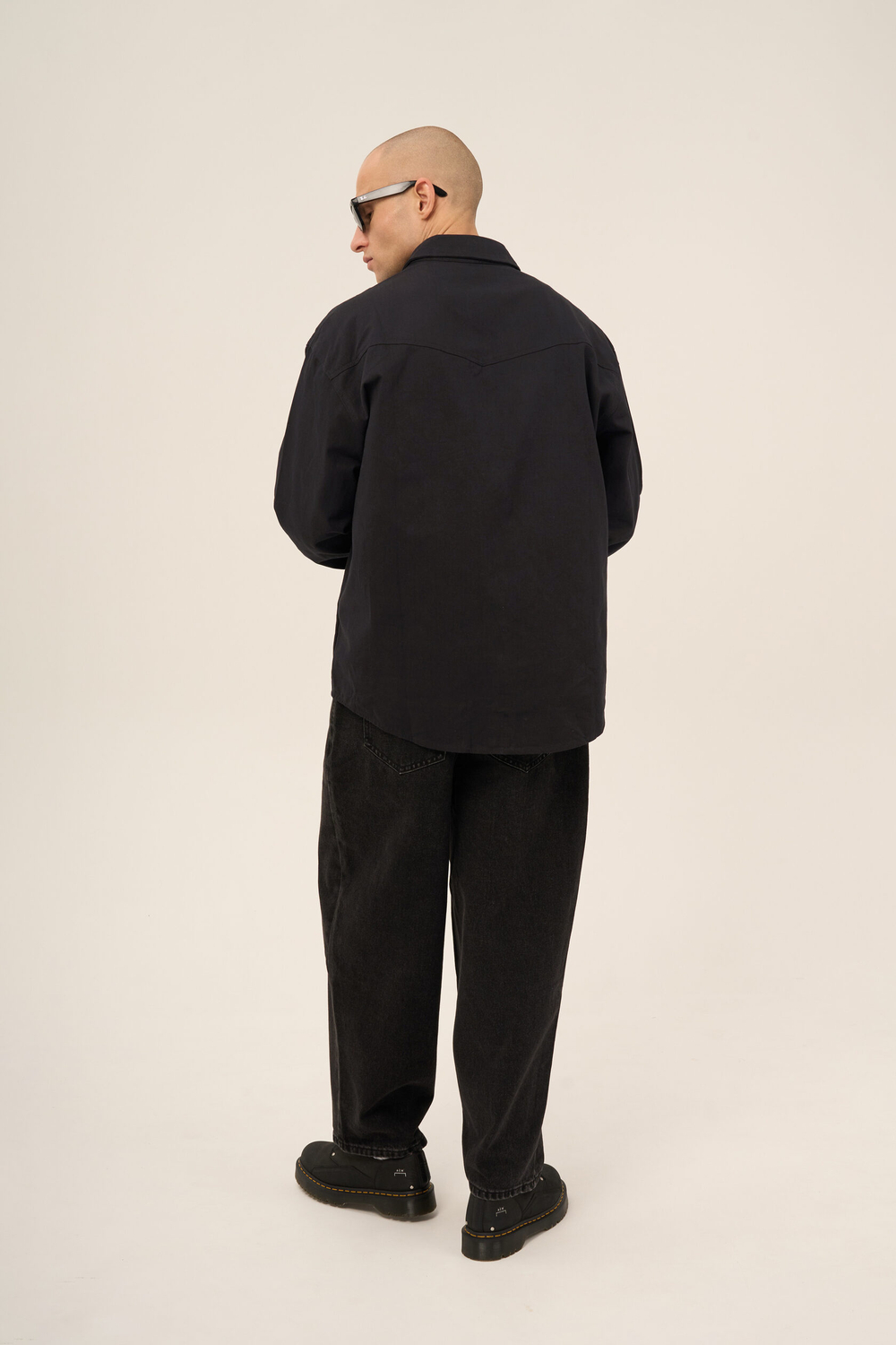 Рубашка KUL'TURA "DENIM COWBOY" Черный