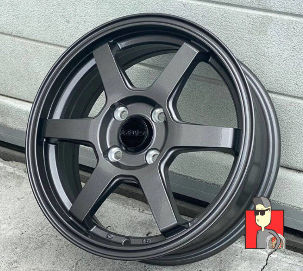 Комплект дисков Rays TE37 15x5.5 et43 4x100