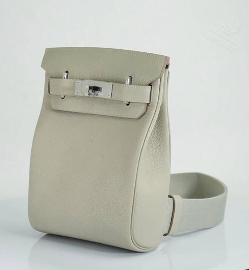 Нагрудная сумка слинг Hermes Cityslide Bleu Marine/Indigo