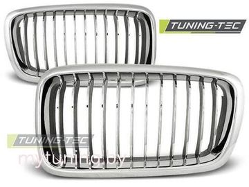 Решетка (ноздри) радиатора chrome для BMW 7 E38