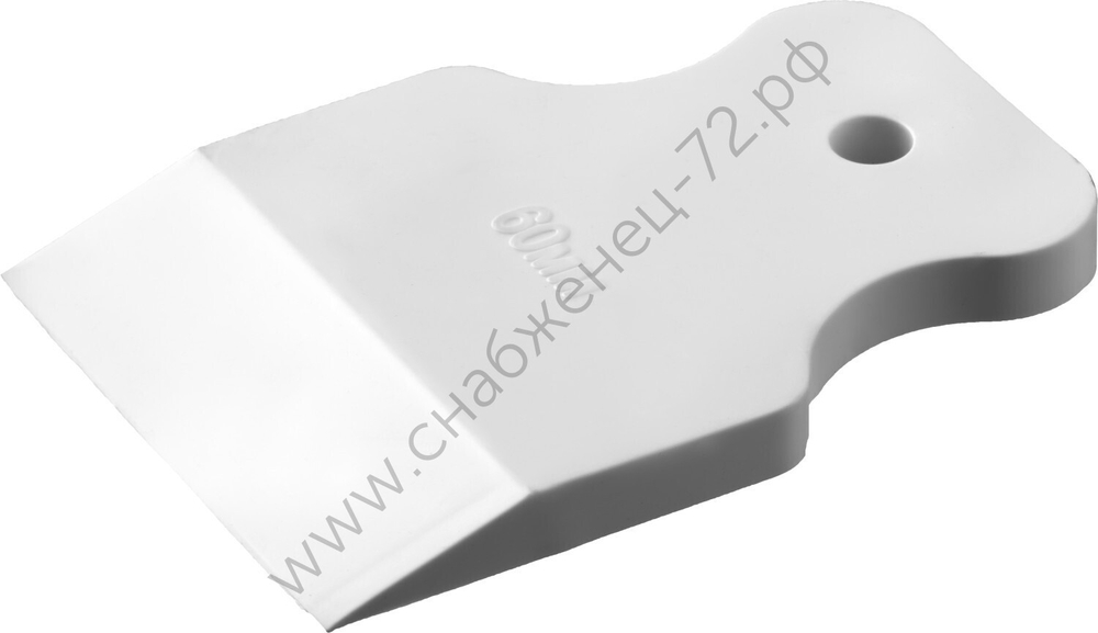 STAYER MaxFlat 60 мм, для затирки швов эластичный, белый, резиновый, Шпатель, MASTER (1027-60)