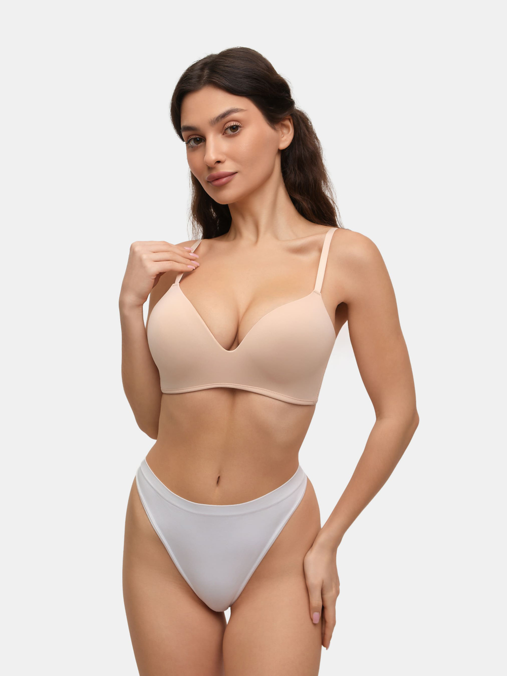 Бюстгальтер OIRO Snowdrop бесшовный без косточек