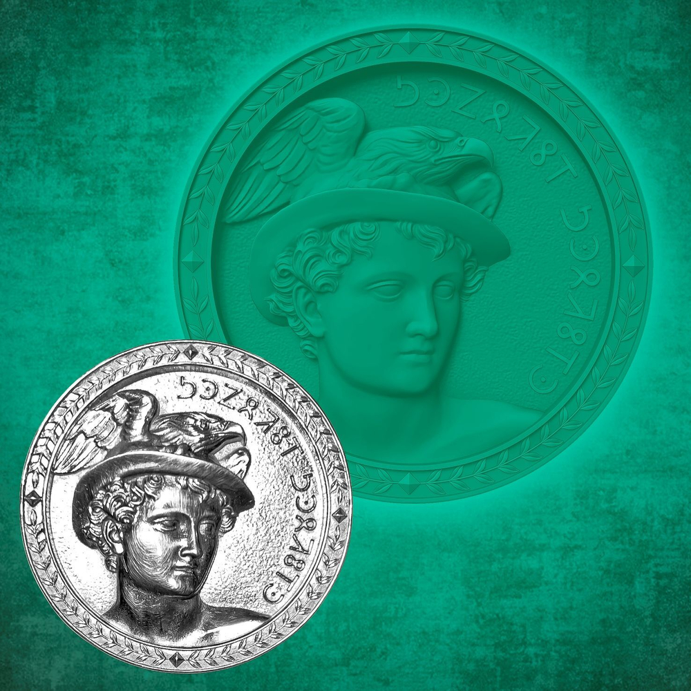 Талисман Финансового Успеха Монета Меркурия ЮРВ-31