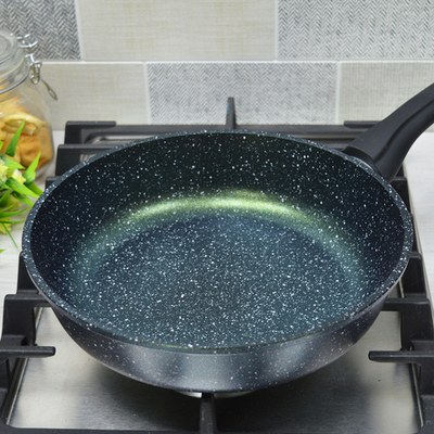 Сковорода 24см Сияние Green с несъемной ручкой, с2451Gr