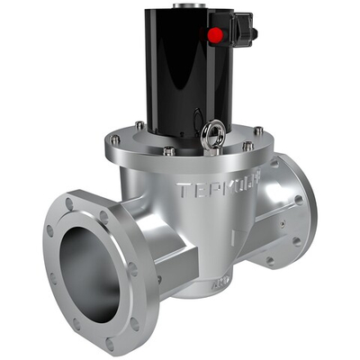 Клапан электромагнитный ВН6Р-6, алюминий, фл. PN16, ≈220 В, 50 Гц, У2