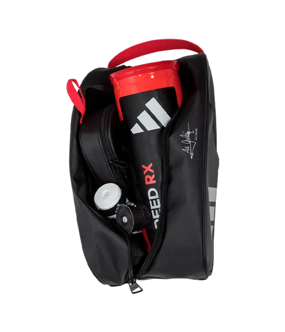Косметичка для падел Adidas Ale Galan Negro-Rojo 3.4 2025