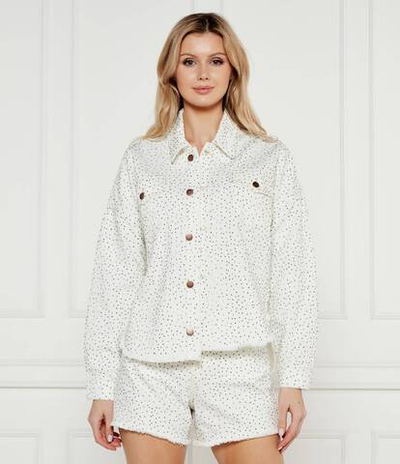 Джинсовая куртка WESTERN GUESS - белый(W5GN90 D5N91)