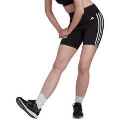 Женские теннисные брюки adidas Essentials Training 3-Stripes High-Waisted Tight Women - Black, White