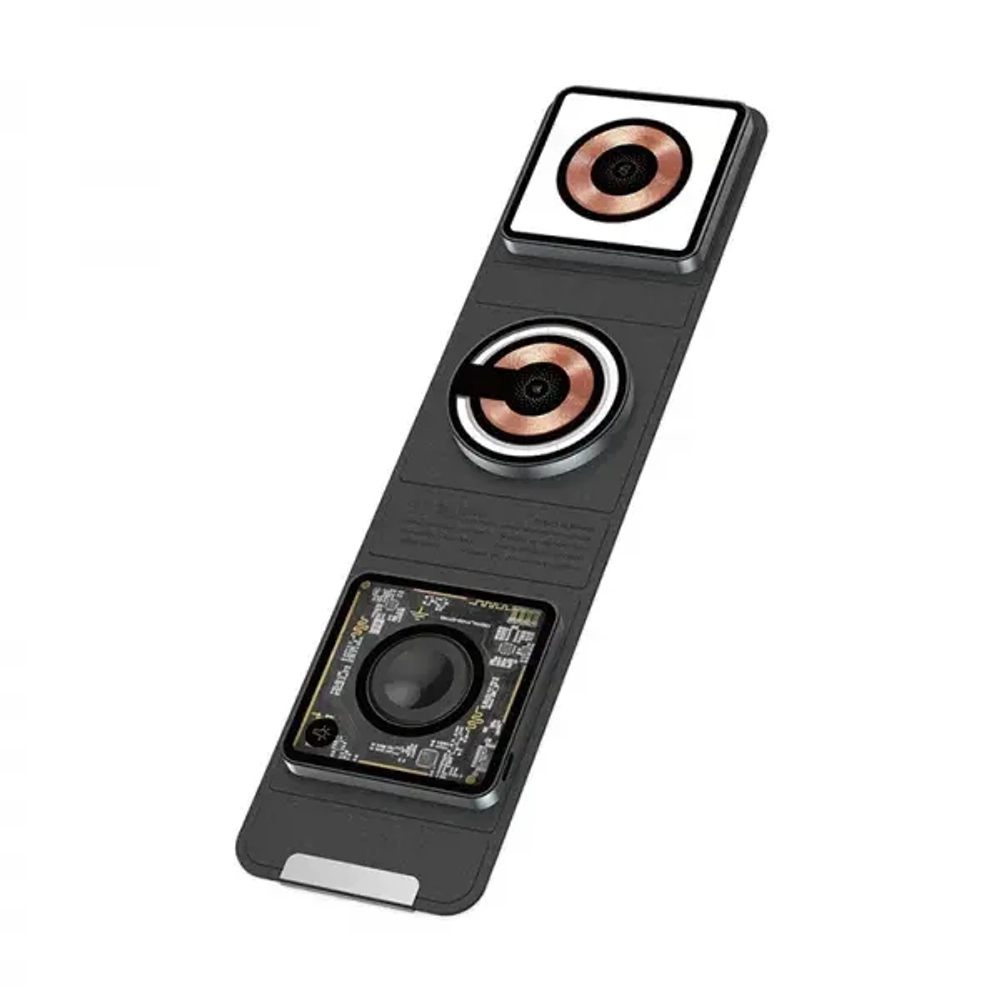 Беспроводное зарядное устройство WIWU Triple 15W 3 в 1 для iPhone/Apple Watch/AirPods (Wi-W001) (черный)